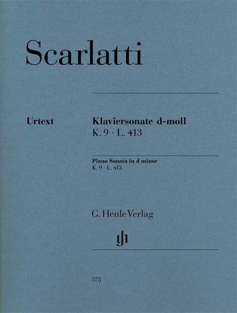 Domenico Scarlatti - Klaviersonate d-moll K. 9, L. 413 - 