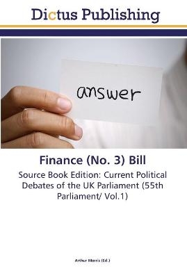 Finance (No. 3) Bill - 