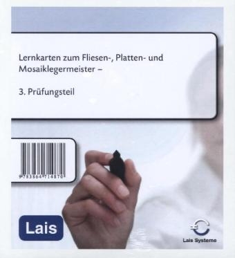 Lernkarten zum Fliesen-, Platten- und Mosaiklegermeister -  Hrsg. Sarastro GmbH