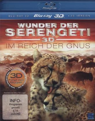 Wunder der Serengeti 3D - Im Reich der Gnus, 1 Blu-ray