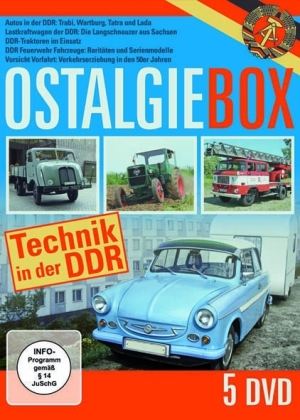 Ostalgie-Box - Technik in der DDR, 5 DVDs