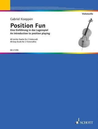 Position Fun, 2 Violoncelli, Spielpartitur - Gabriel Koeppen