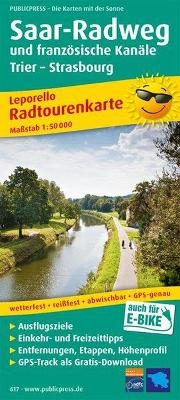 Saar-Radweg und französische Kanäle, Trier - Strasbourg