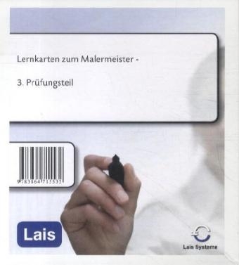 Lernkarten zum Malermeister -  Hrsg. Sarastro GmbH