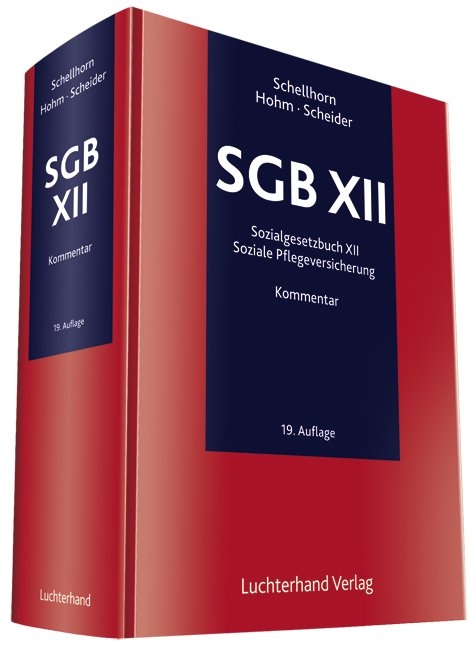 SGB XII - Walter Schellhorn, Helmut Schellhorn, Karl-Heinz Holm