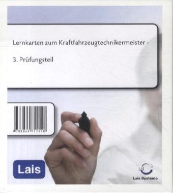 Lernkarten zum Kraftfahrzeugtechnikermeister -  Hrsg. Sarastro GmbH