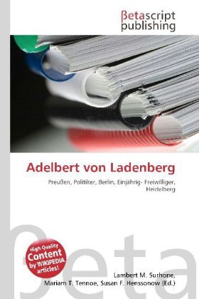 Adelbert Von Ladenberg - 