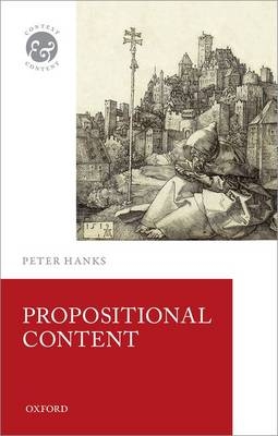 Propositional Content -  Peter Hanks