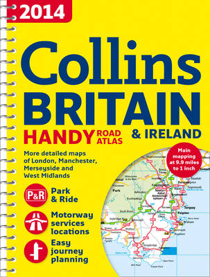 2014 Collins Handy Road Atlas Britain -  Collins Maps