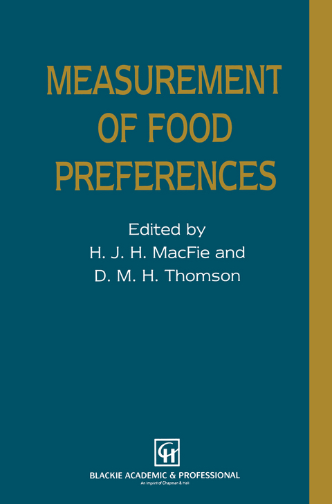 Measurement of Food Preferences - 