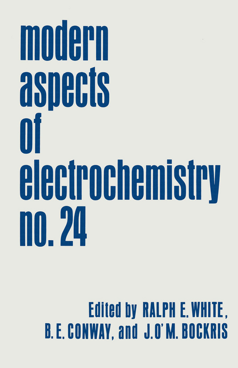 Modern Aspects of Electrochemistry - 