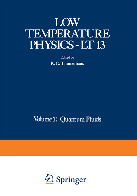 Low Temperature Physics-LT 13 - 