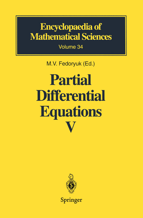 Partial Differential Equations V - 