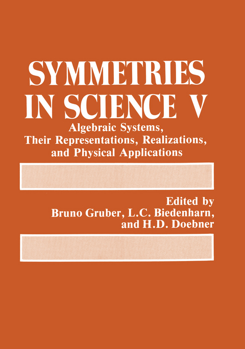 Symmetries in Science V - 