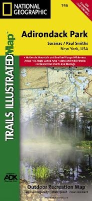 Paul Smiths/saranac, Adirondack Park - National Geographic Maps