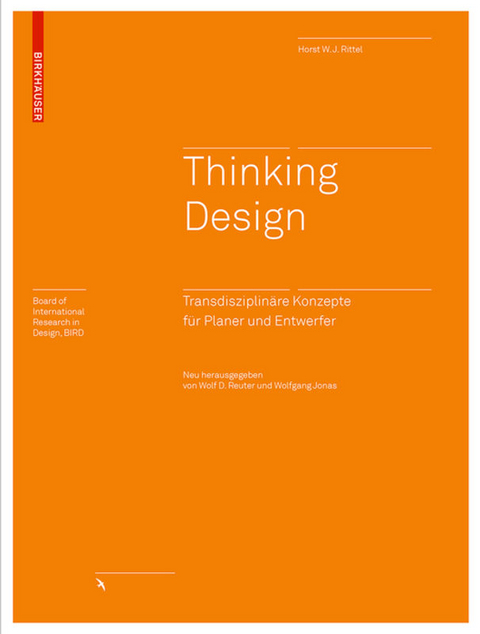 Thinking Design - Horst W.J. Rittel