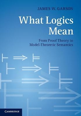 What Logics Mean - James W. Garson