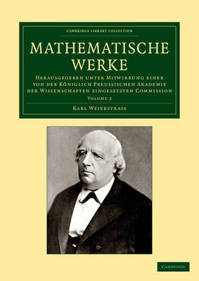 Mathematische Werke - Karl Weierstrass