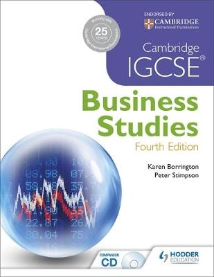 Cambridge IGCSE Business Studies 4th edition - Karen Borrington, Peter Stimpson