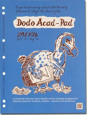 Dodo Acad-Pad A4 2/4 Ring/US Letter 3-ring/Filofax-compatible UNIVERSAL Diary Refill 2013/14 - Academic Mid Year Diary - Naomi McBride