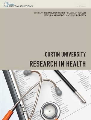 CP0861 - Research in Health with Online Study Tools 12 months - B. Taylor, Stephen Kermode,  Roberts, Marilyn Richardson-Tench