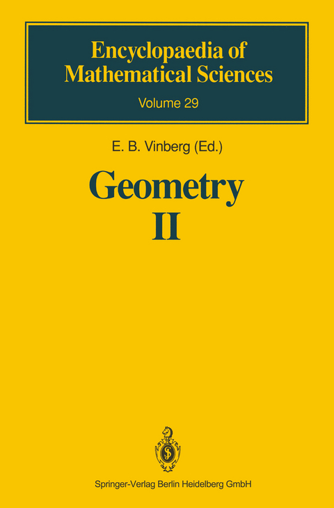 Geometry II - 