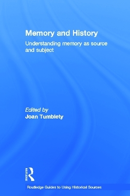 Memory and History - 