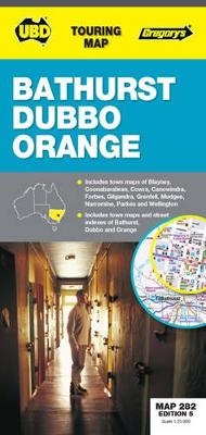 UBD Gregorys Bathurst Orange Dubbo Map 282 5th -  UBD Gregorys