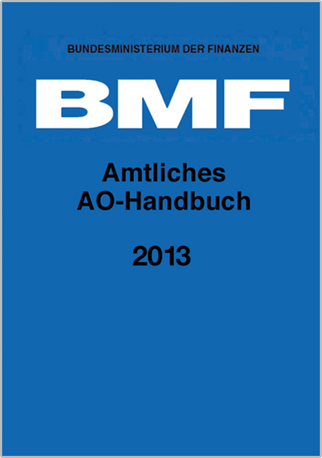 Amtliches AO-Handbuch 2013 - 