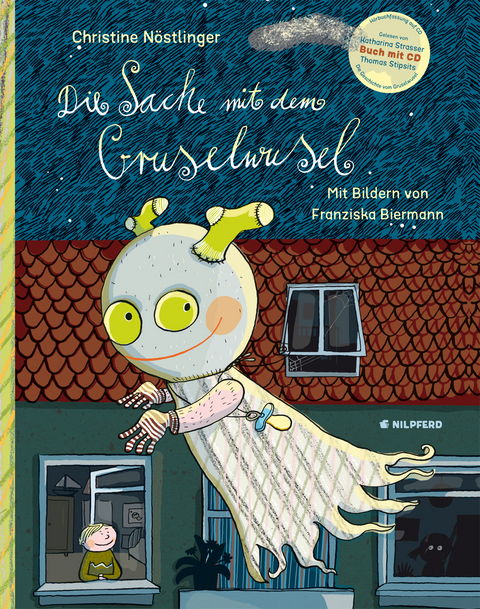 Die Sache mit dem Gruselwusel (Buch+CD) - Christine Nöstlinger