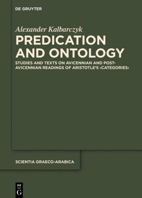 Predication and Ontology - Alexander Kalbarczyk