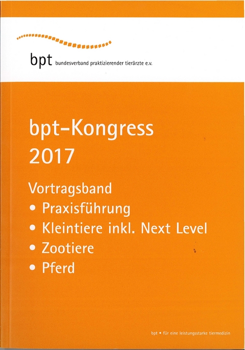 bpt-Kongress 2017 - Diverse Autoren