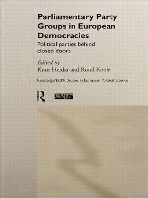 Parliamentary Party Groups in European Democracies - 