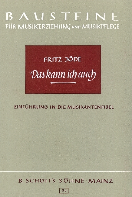 Das kann ich auch - Fritz Jöde