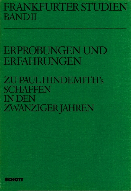 Erprobungen und Erfahrungen - Dieter Rexroth