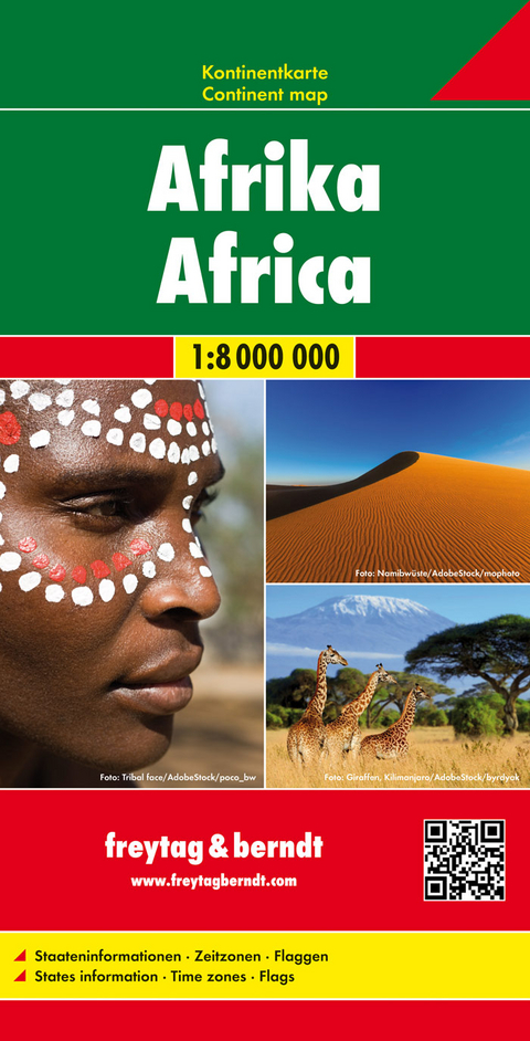 Afrika, Kontinentkarte 1:8 Mio. - 