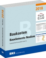 BKI Baukosten Bauelemente Neubau 2018 - 