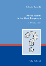 Rhotic Sounds in the Slavic Languages - Sylwester Jaworski
