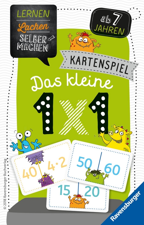 Kartenspiel Das kleine 1x1 - Elke Spitznagel