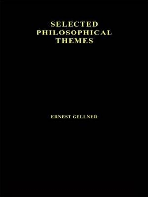 Contemporary Thought and Politics -  Earnest Gellner