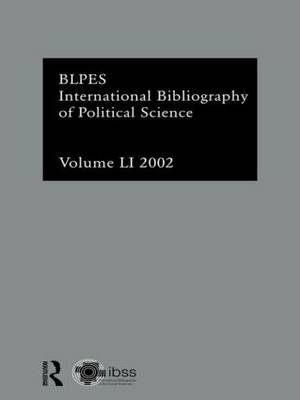 IBSS: Political Science: 2002 Vol.51 - 