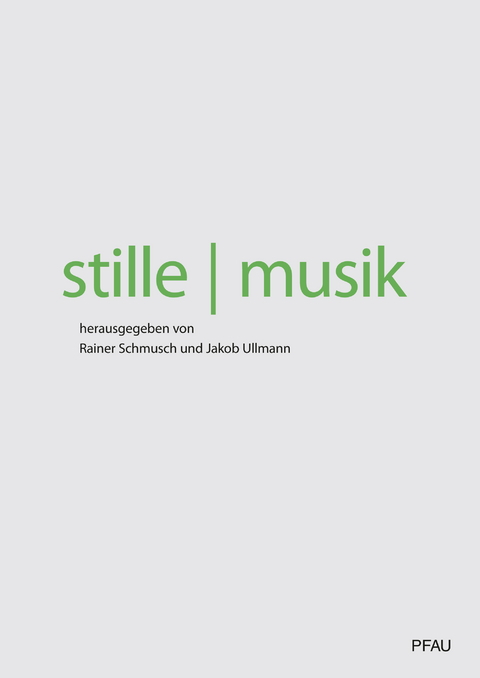 stille / musik - 