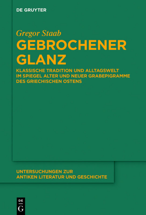 Gebrochener Glanz - Gregor Staab