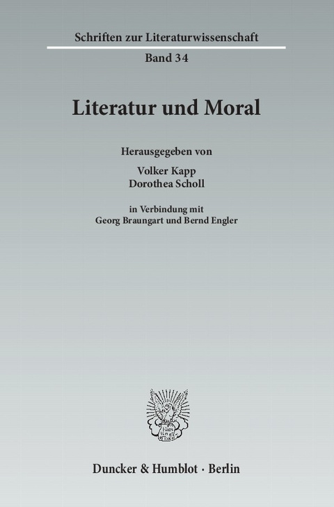 Literatur und Moral. - 