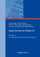 Junge Slavistik im Dialog VII - 