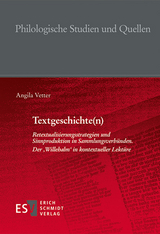 Textgeschichte(n) - Angila Vetter