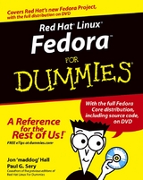 Red Hat Linux Fedora For Dummies - Jon Hall, Paul G. Sery