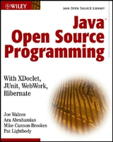 Java Open Source Programming - Joseph Walnes, Ara Abrahamian, Mike Cannon-Brookes, Patrick A. Lightbody