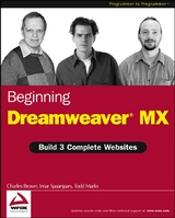 Beginning Dreamweaver MX - Charles E. Brown, Imar Spaanjaars, Todd Marks