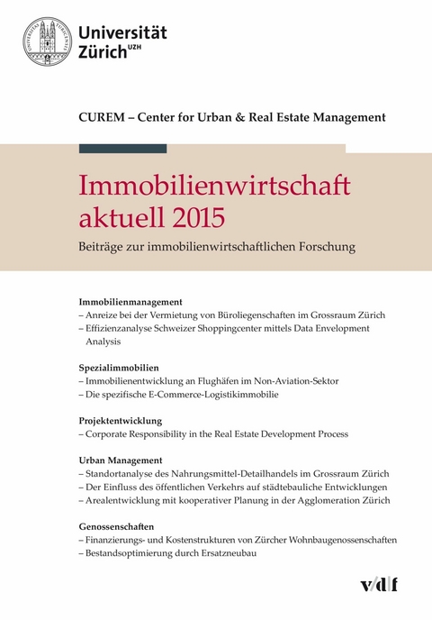 Immobilienwirtschaft aktuell 2015 - 